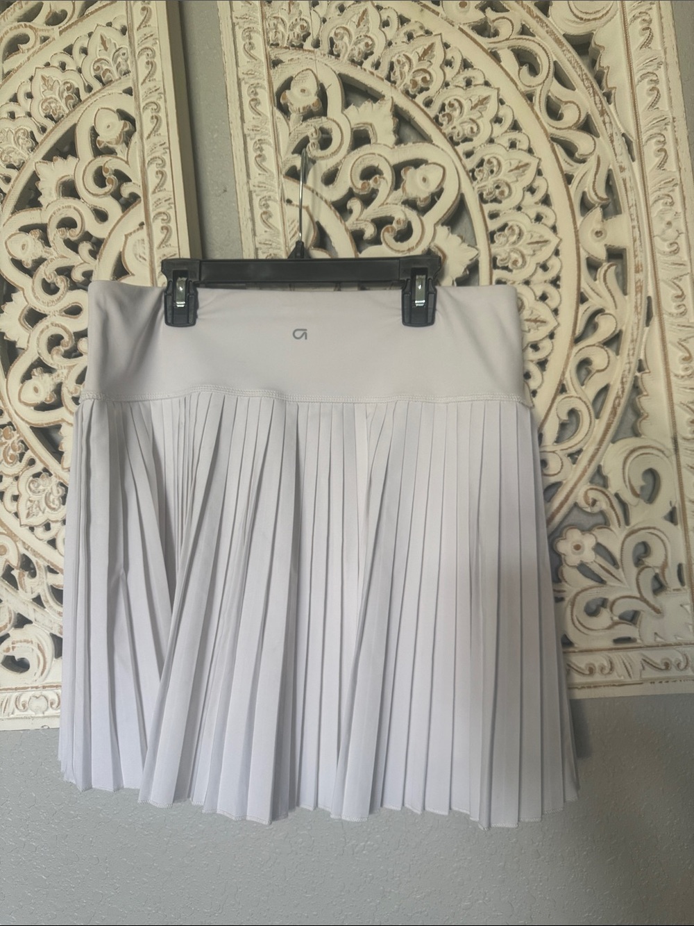 GAP White Pleated Mini Skirt - Picture 6 of 10